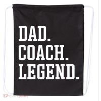 Dad Coach Legend Coach Dad Drawstring Bag thumb 0