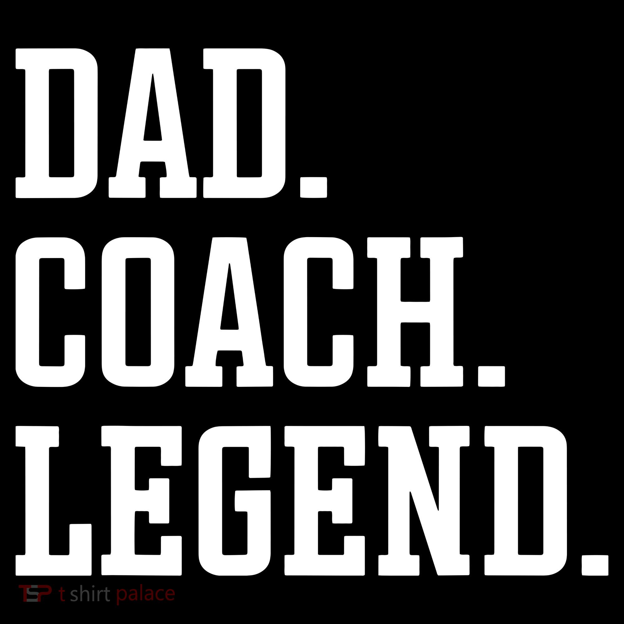 Dad Coach Legend Coach Dad Mousepad