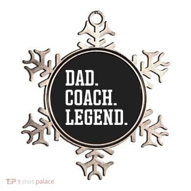 Dad Coach Legend Coach Dad Ornament