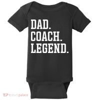 Dad Coach Legend Coach Dad Baby Bodysuit thumb 0