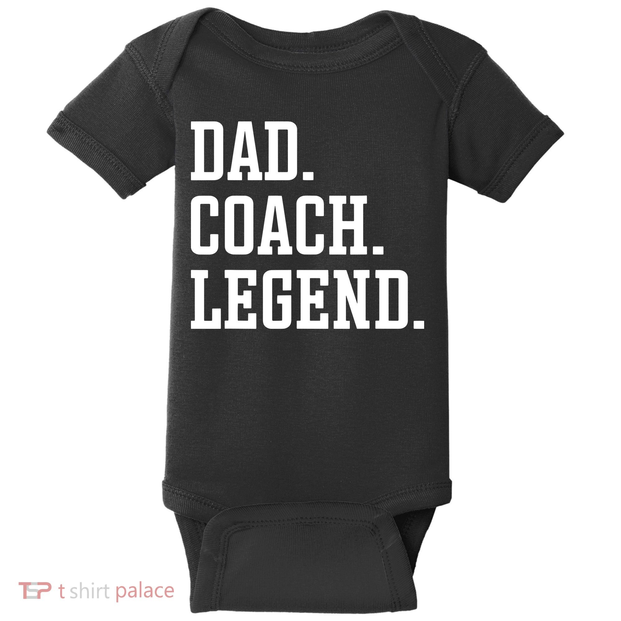 Dad Coach Legend Coach Dad Baby Bodysuit