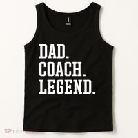 Dad Coach Legend Coach Dad Tank Top thumb 2