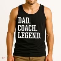 Dad Coach Legend Coach Dad Tank Top thumb 3