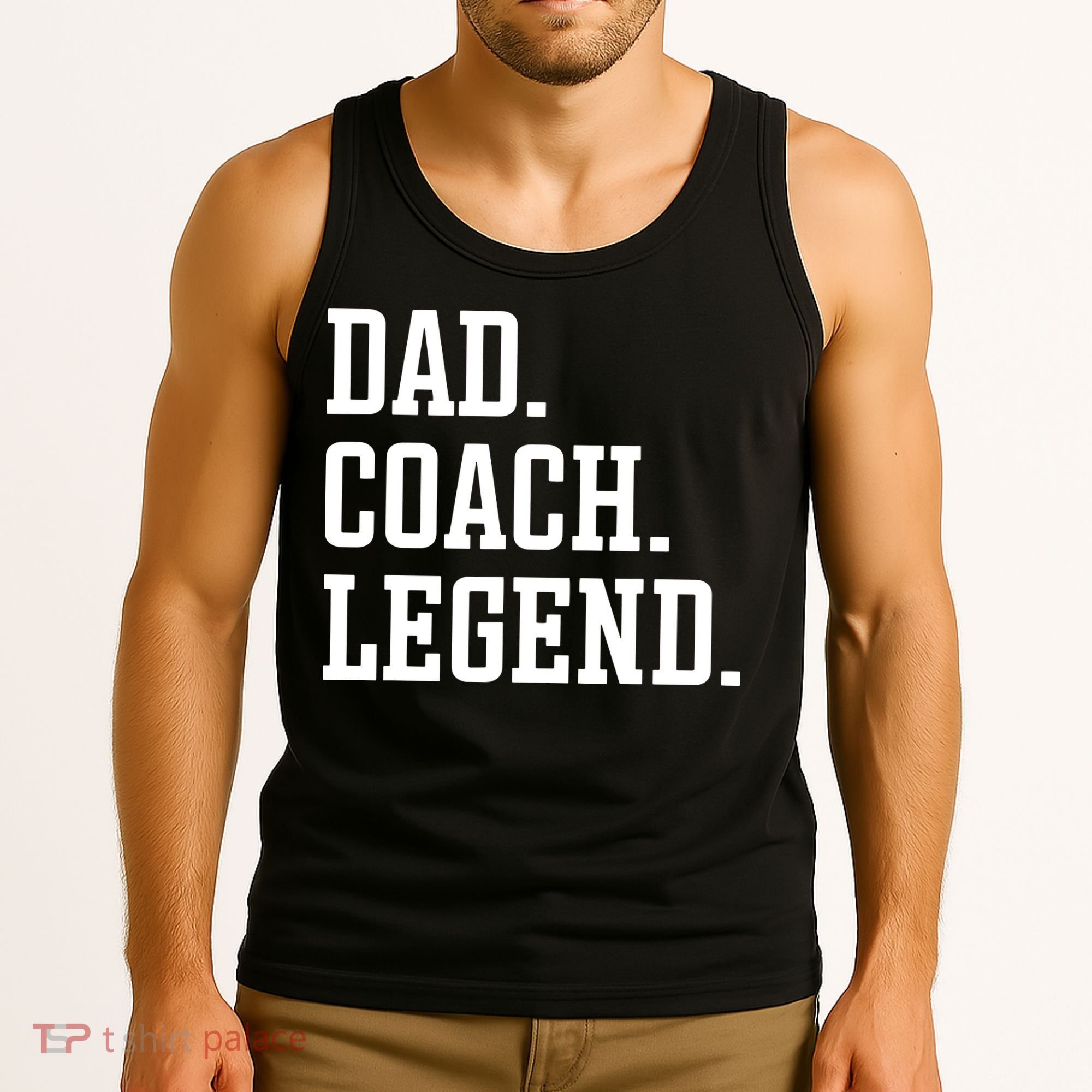 Dad Coach Legend Coach Dad Tank Top