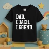 Dad Coach Legend Coach Dad Toddler T-Shirt thumb 3