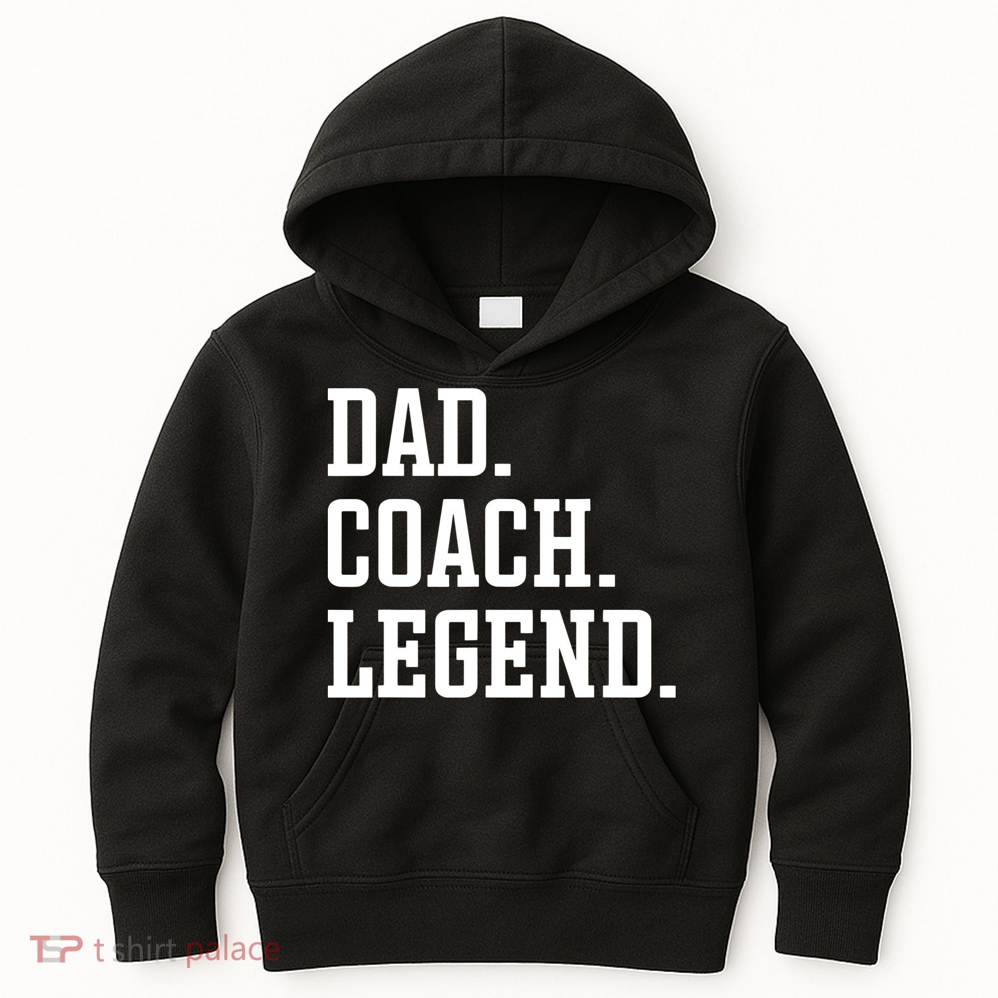Dad Coach Legend Coach Dad Kids Hoodie