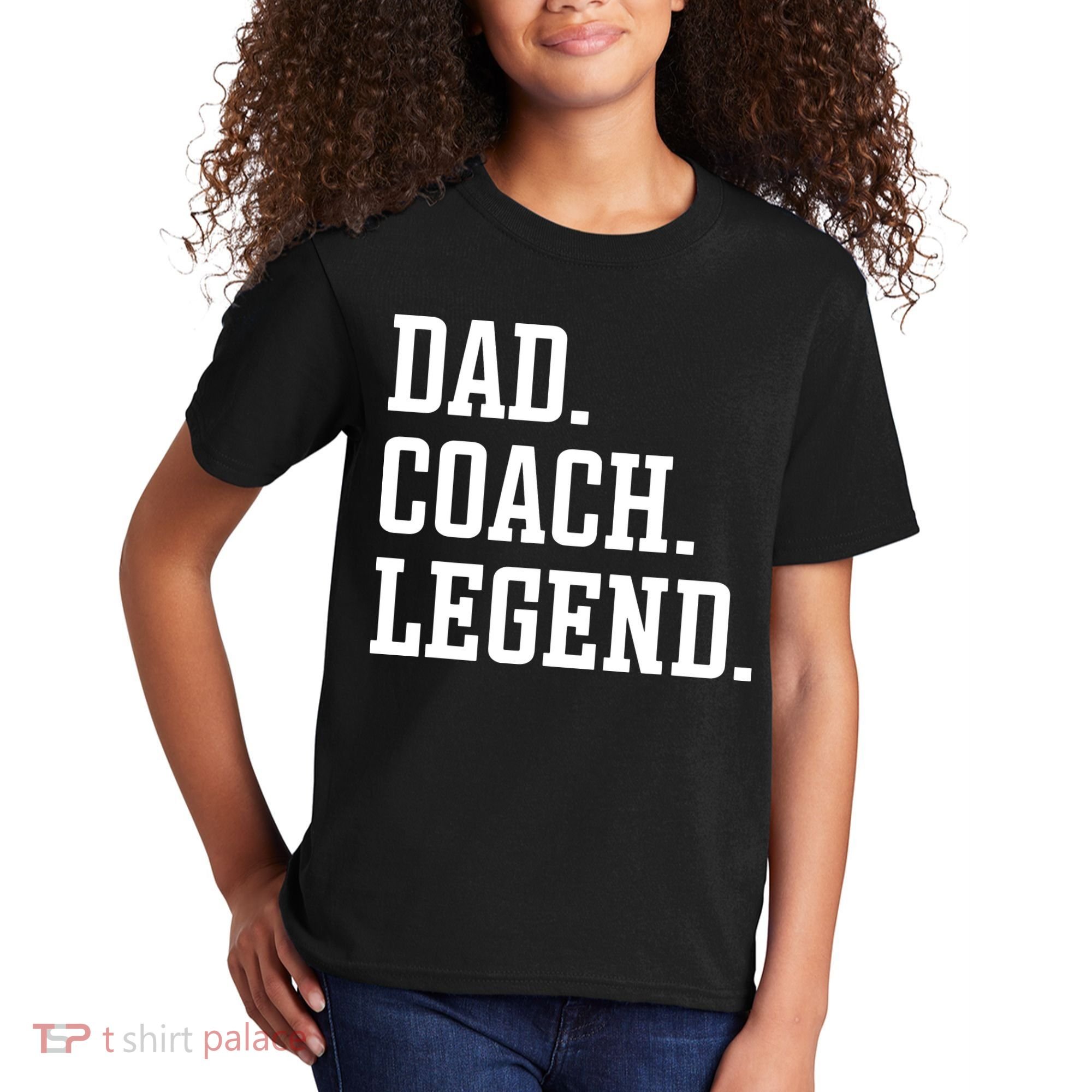 Dad Coach Legend Coach Dad Kids T-Shirt