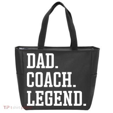 Dad Coach Legend Coach Dad Tote Bag