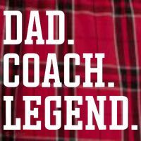 Dad Coach Legend Coach Dad Men's Flannel Plaid Pajama Pants thumb 2
