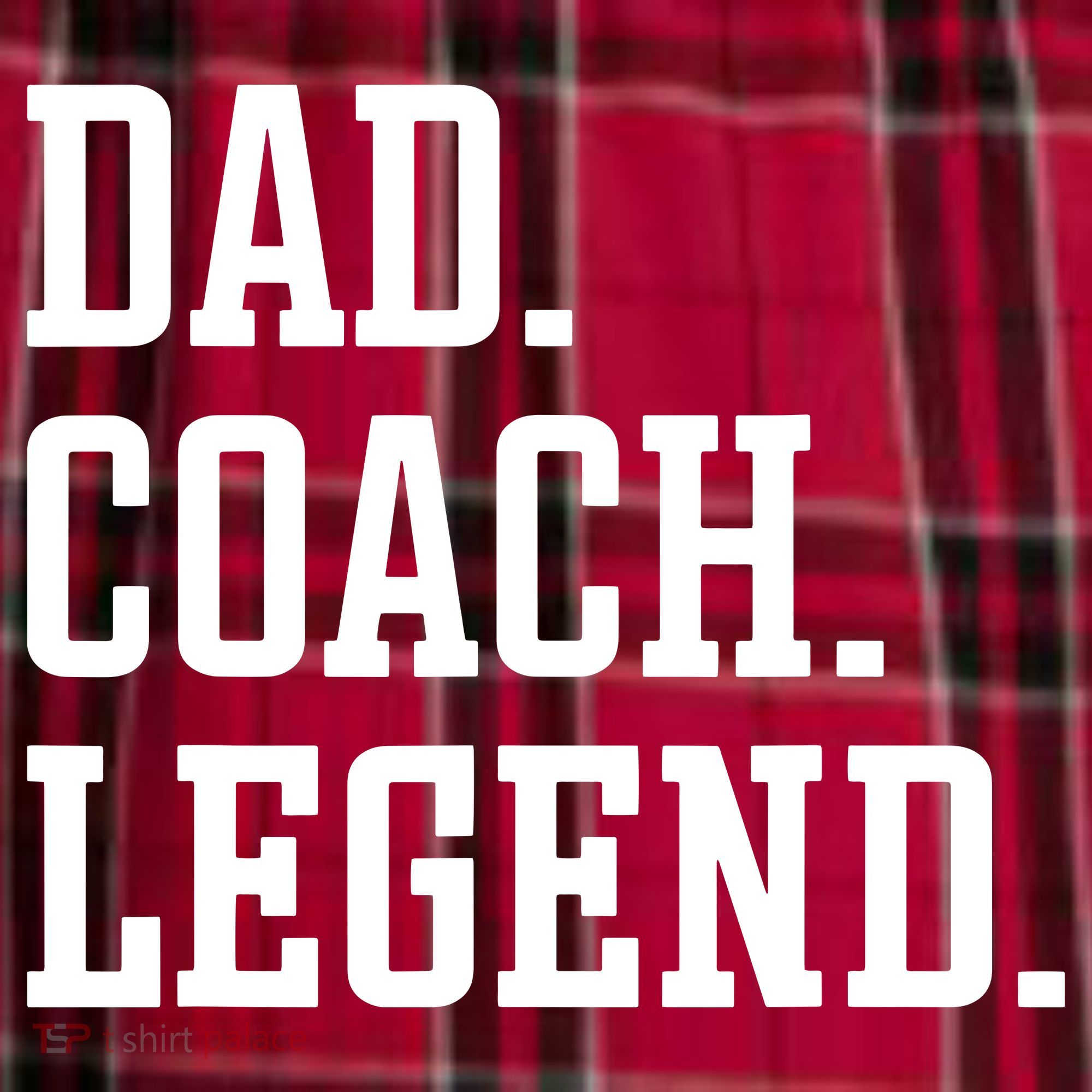 Dad Coach Legend Coach Dad Men's Flannel Plaid Pajama Pants