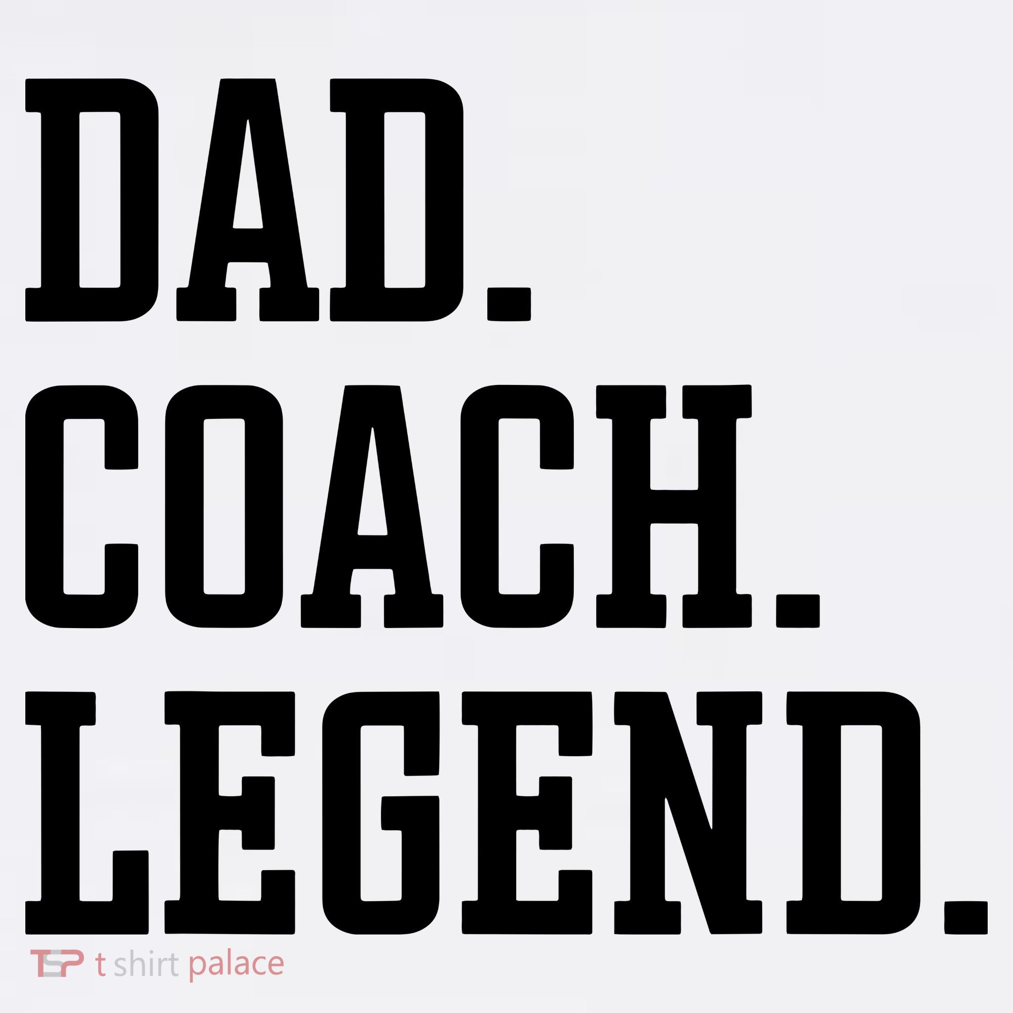 Dad Coach Legend Coach Dad Comfort Colors Garment-Dyed Hooded Sweatshirt