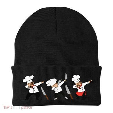 Dabbing Chef Lover Chief Cook Culinary Cool Gift Beanie