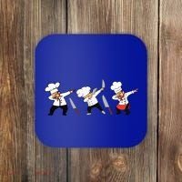 Dabbing Chef Lover Chief Cook Culinary Cool Gift Coaster thumb 0