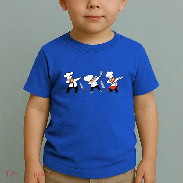 Dabbing Chef Lover Chief Cook Culinary Cool Gift Toddler T-Shirt