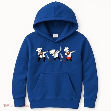 Dabbing Chef Lover Chief Cook Culinary Cool Gift Kids Hoodie