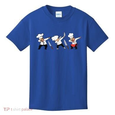 Dabbing Chef Lover Chief Cook Culinary Cool Gift Kids T-Shirt