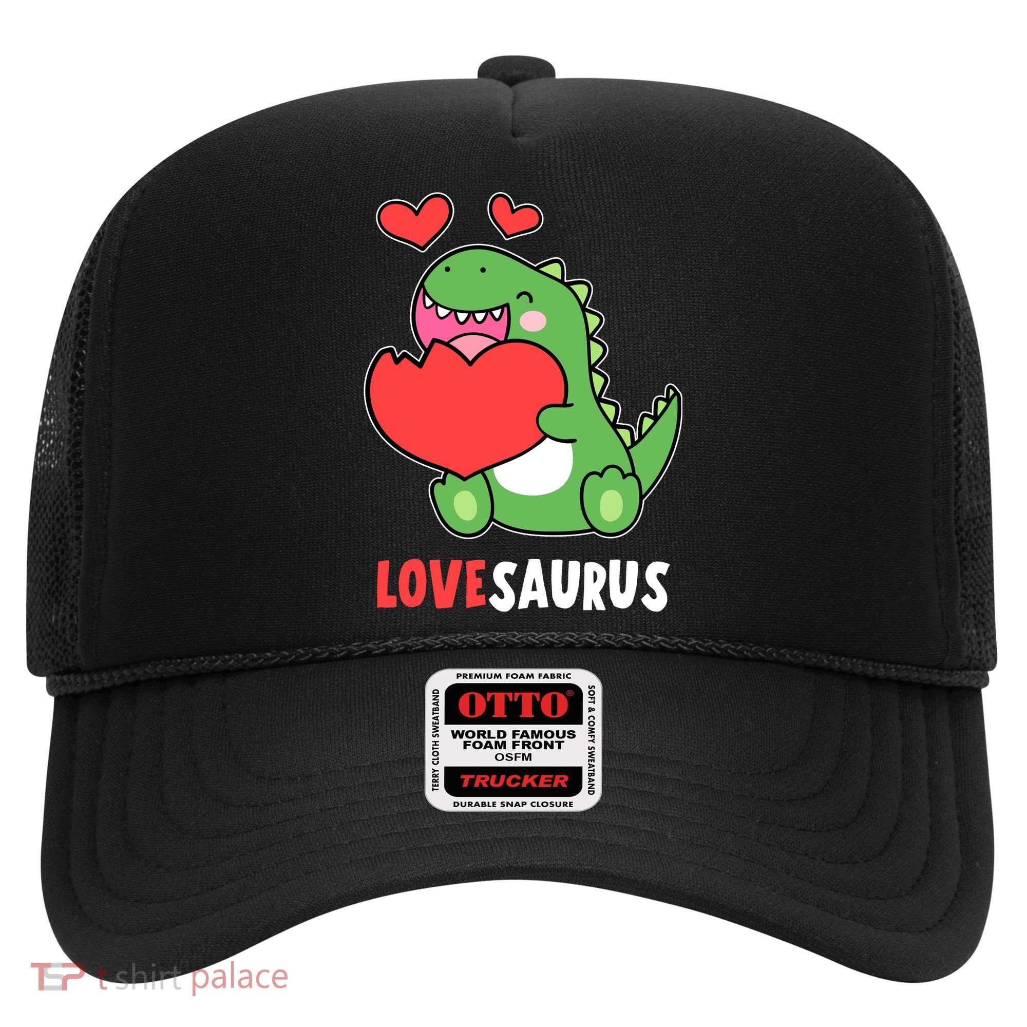 Dinosaur Cute LoveSaurus Valentines Day Heart Hat