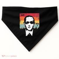 Db Cooper Lives Sketch Unsolved Mystery Urban Legend Rainbow USA-Made Doggie Bandana thumb 0