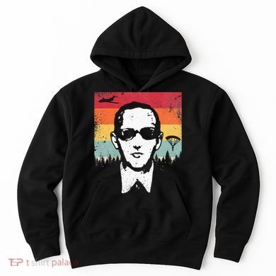 Db Cooper Lives Sketch Unsolved Mystery Urban Legend Rainbow Hoodie