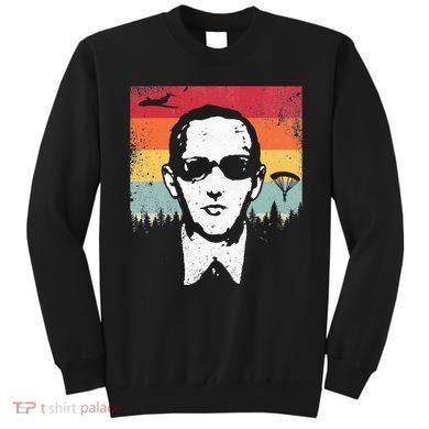 Db Cooper Lives Sketch Unsolved Mystery Urban Legend Rainbow Sweatshirt