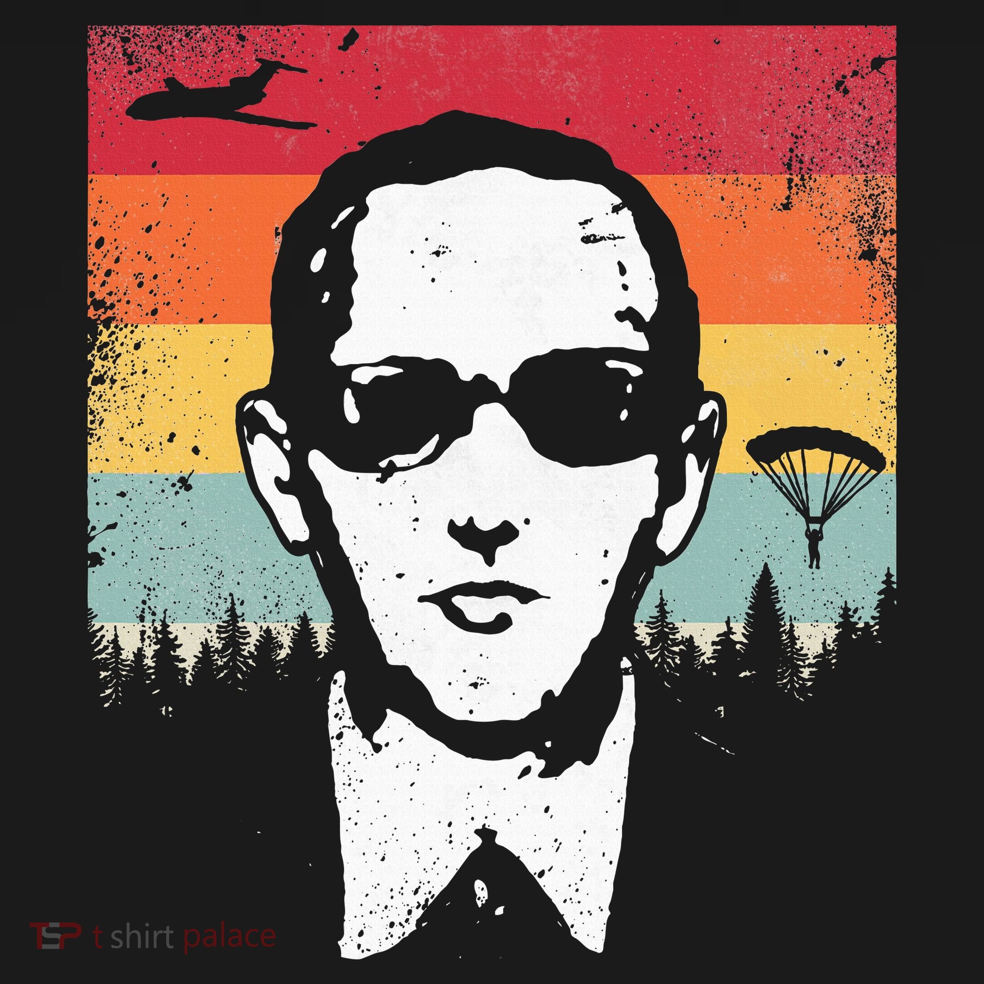 Db Cooper Lives Sketch Unsolved Mystery Urban Legend Rainbow Sweatshirt