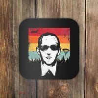 Db Cooper Lives Sketch Unsolved Mystery Urban Legend Rainbow Coaster thumb 0