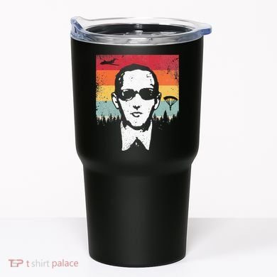 Db Cooper Lives Sketch Unsolved Mystery Urban Legend Rainbow Tumbler