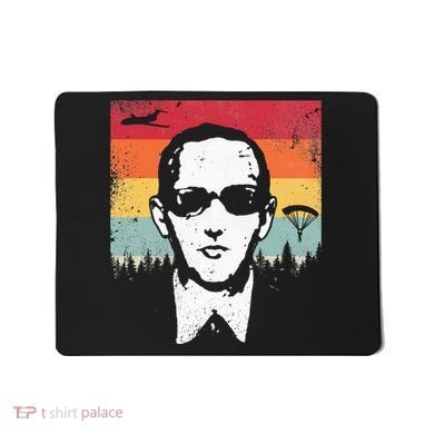 Db Cooper Lives Sketch Unsolved Mystery Urban Legend Rainbow Mousepad