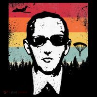 Db Cooper Lives Sketch Unsolved Mystery Urban Legend Rainbow Ornament thumb 1