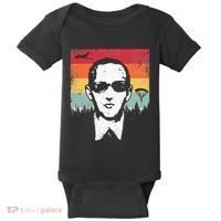 Db Cooper Lives Sketch Unsolved Mystery Urban Legend Rainbow Baby Bodysuit thumb 0