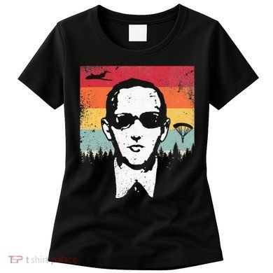 Db Cooper Lives Sketch Unsolved Mystery Urban Legend Rainbow Women's T-Shirt