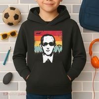 Db Cooper Lives Sketch Unsolved Mystery Urban Legend Rainbow Kids Hoodie thumb 2