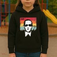Db Cooper Lives Sketch Unsolved Mystery Urban Legend Rainbow Kids Hoodie thumb 3