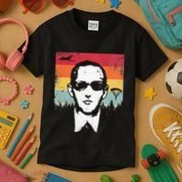 Db Cooper Lives Sketch Unsolved Mystery Urban Legend Rainbow Kids T-Shirt thumb 3