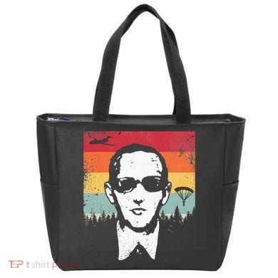 Db Cooper Lives Sketch Unsolved Mystery Urban Legend Rainbow Tote Bag
