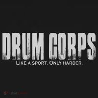 Drum Corps Like A Sport Only Harder Funny Drumline Backpack thumb 2