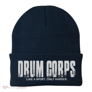 Drum Corps Like A Sport Only Harder Funny Drumline Beanie
