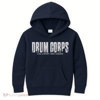 Drum Corps Like A Sport Only Harder Funny Drumline Kids Hoodie thumb 0