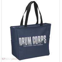 Drum Corps Like A Sport Only Harder Funny Drumline Tote Bag thumb 2