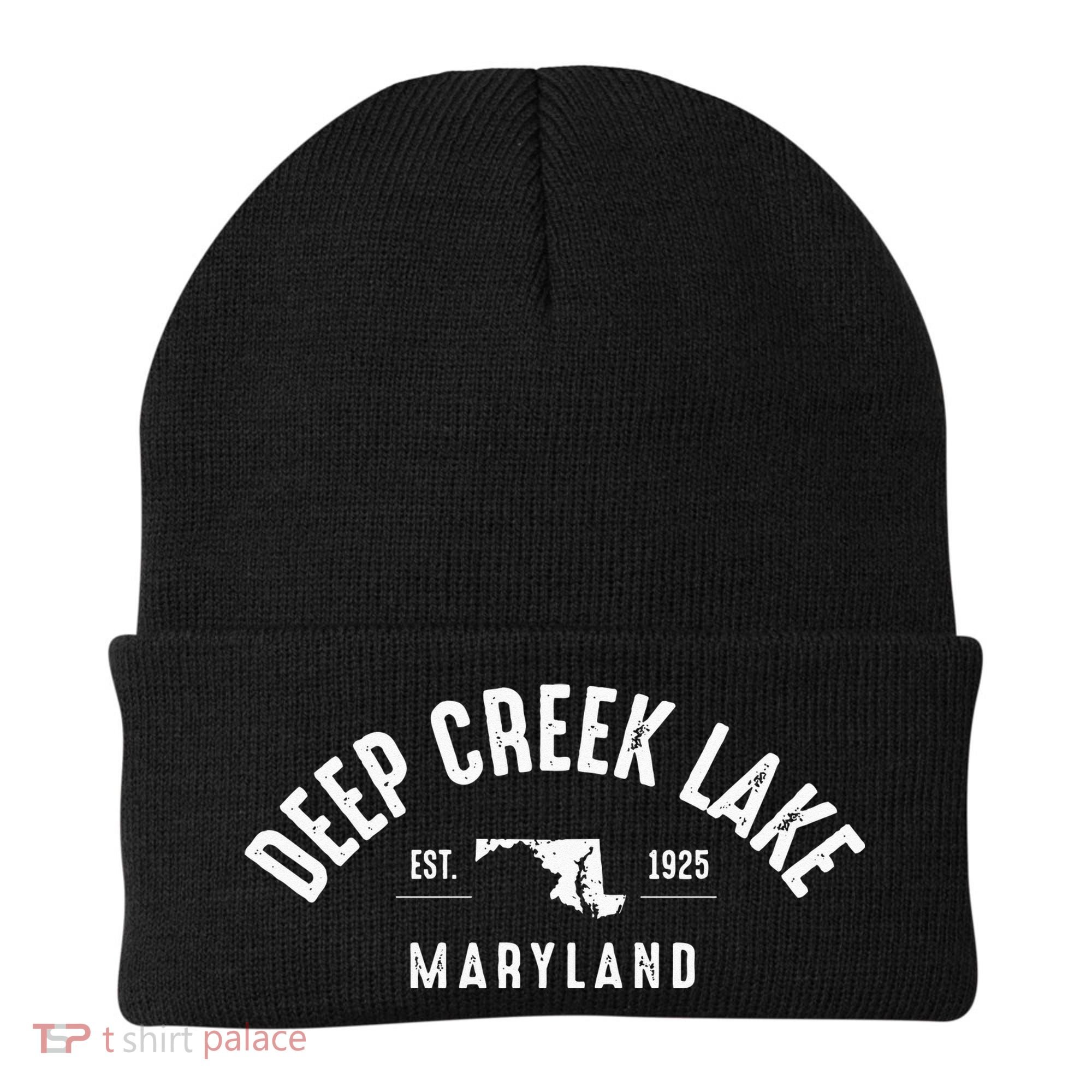 Deep Creek Lake Maryland Beanie