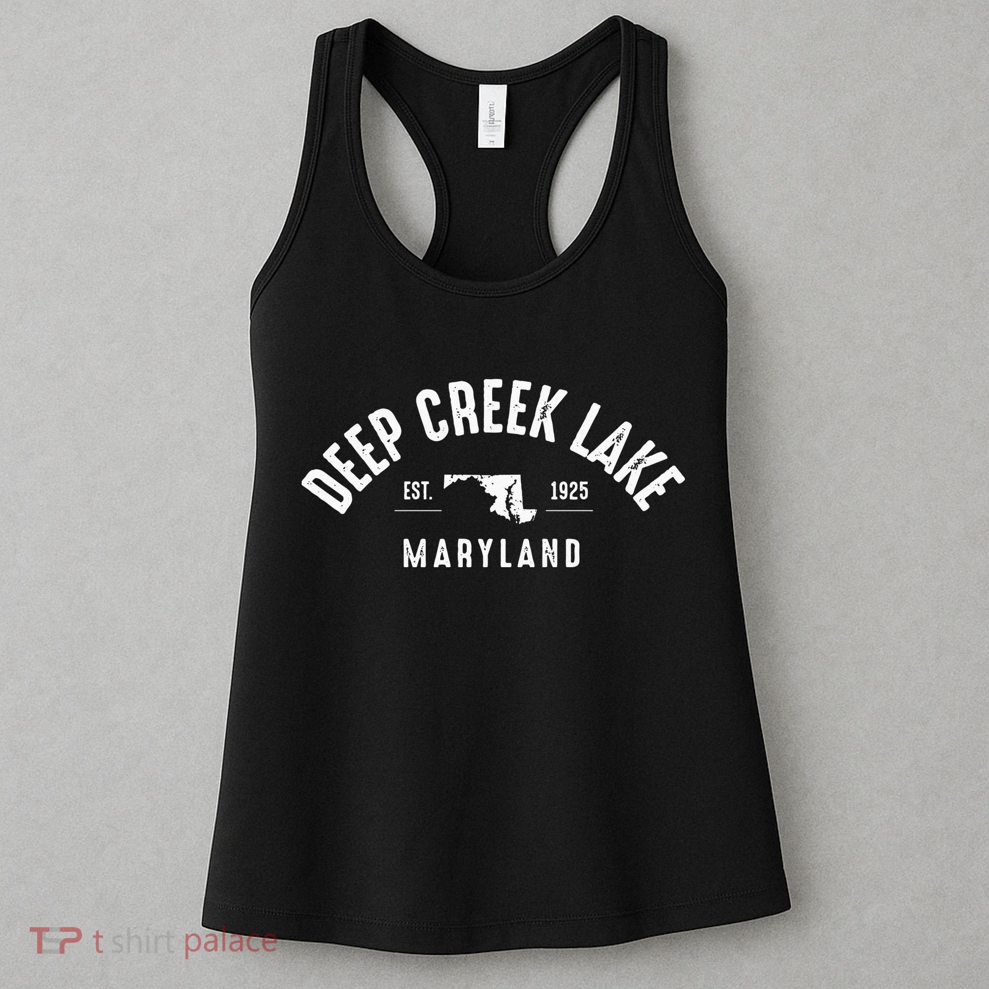 Deep Creek Lake Maryland Women's Tank Top