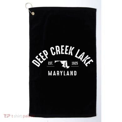 Deep Creek Lake Maryland Golf Towel