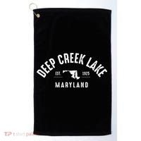 Deep Creek Lake Maryland Golf Towel thumb 0