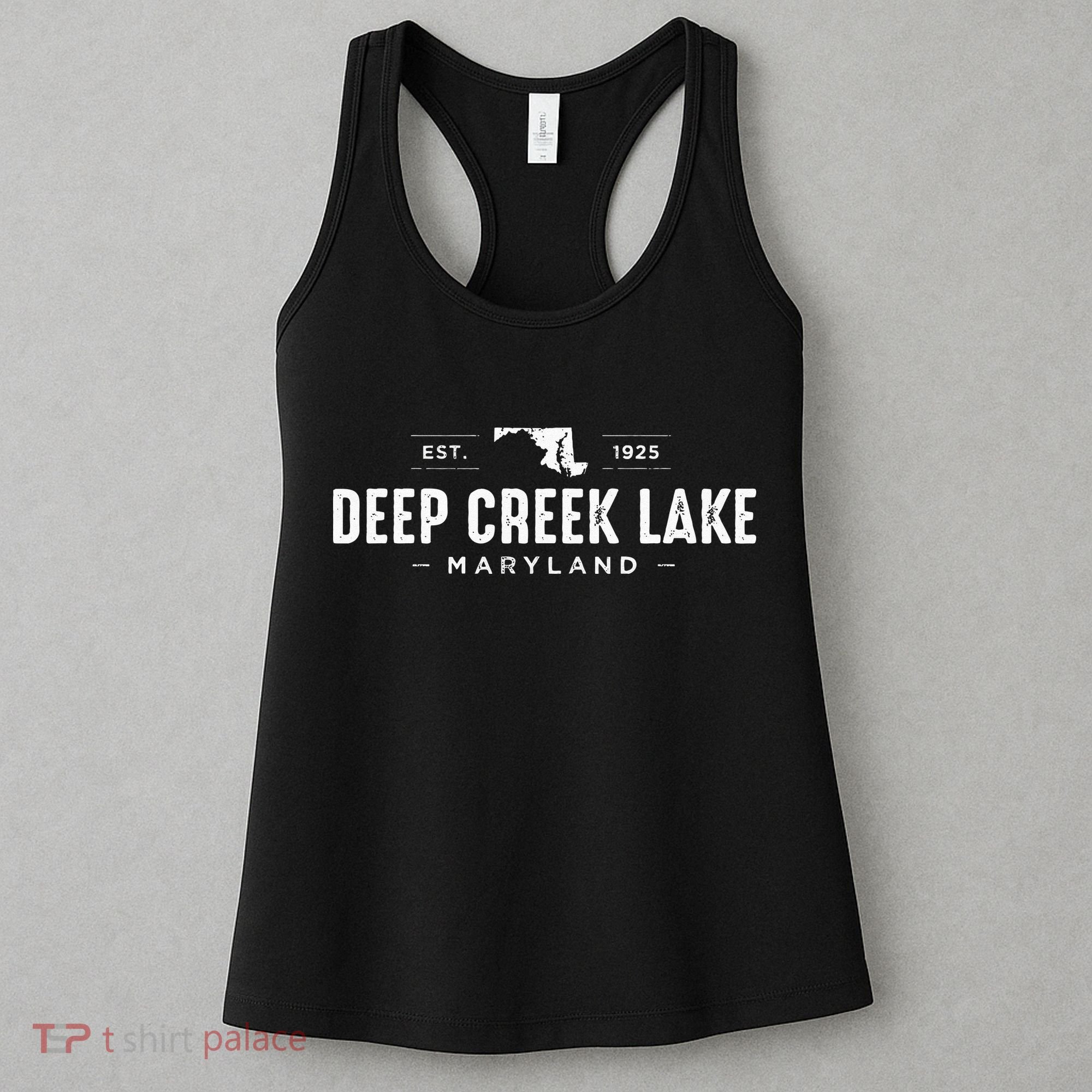Deep Creek Lake Maryland Women's Tank Top