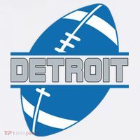 Detroit City Lions Sport Football T-Shirt thumb 7