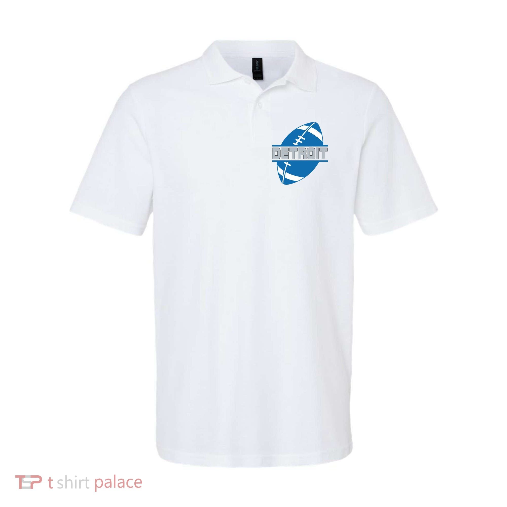 Detroit City Lions Sport Football Polo