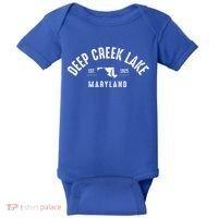 Deep Creek Lake Maryland Baby Bodysuit thumb 0