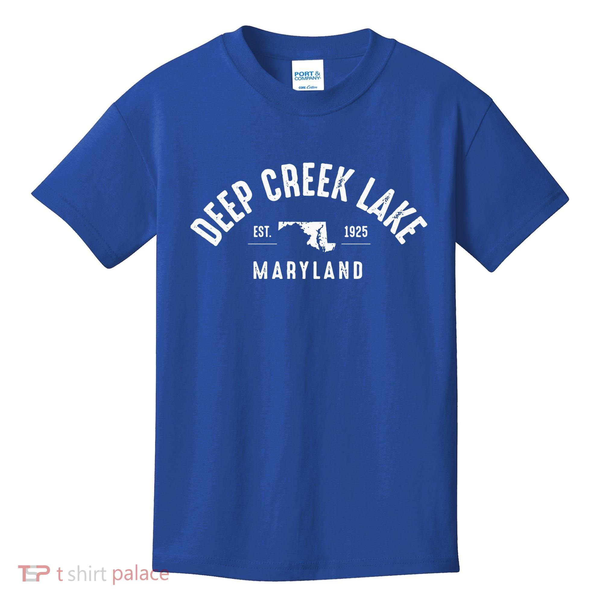 Deep Creek Lake Maryland Kids T-Shirt