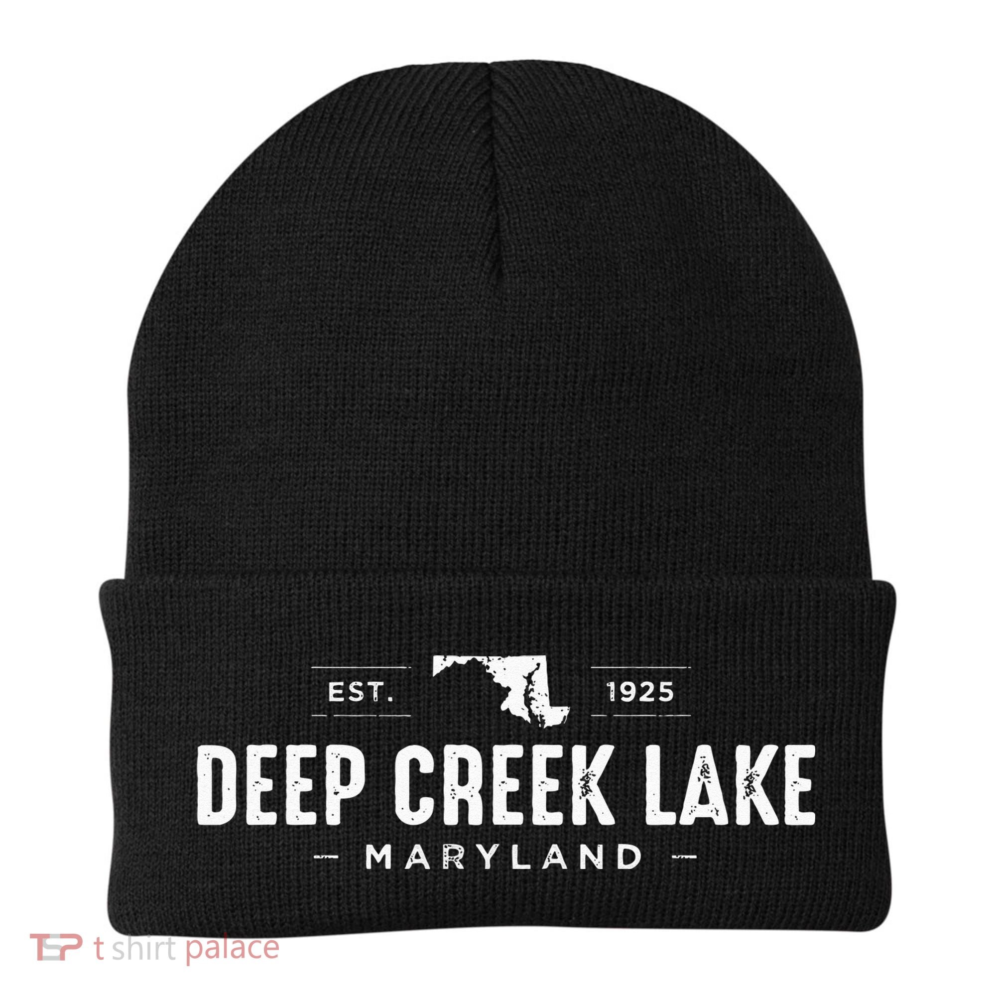 Deep Creek Lake Maryland Beanie