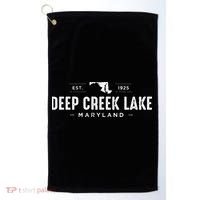 Deep Creek Lake Maryland Golf Towel thumb 0